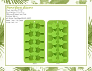 Palm Tree Silicone Ice Mold